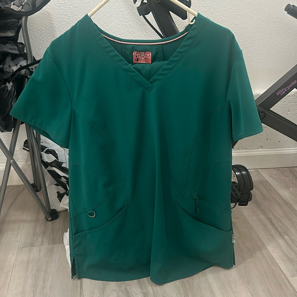 Emerald Green ava therese scrubs